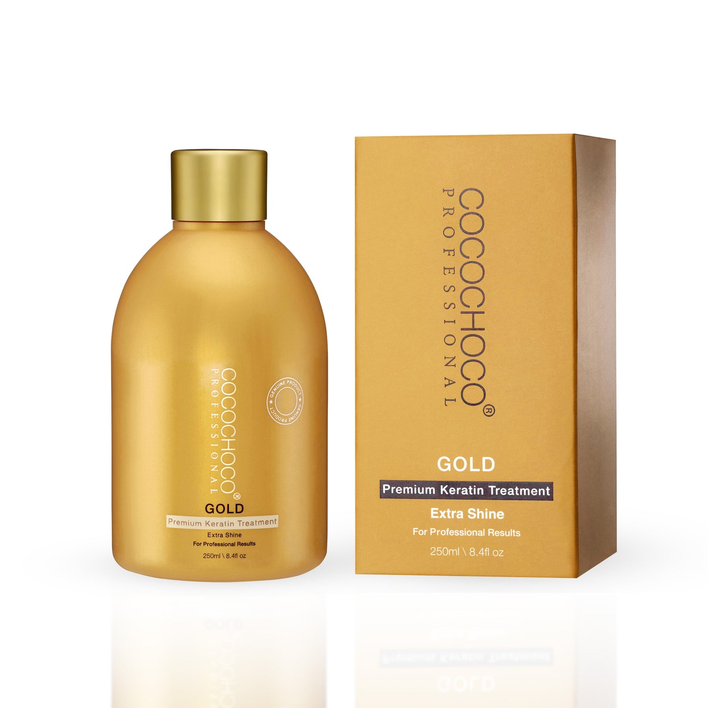 Goldene brasilianische Keratinbehandlung 250 ml