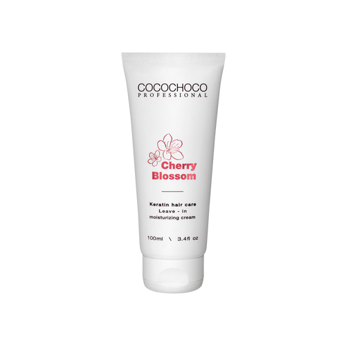Cocochoco Cherry Blossom leave-in haarcrème 100 ml voor dagelijkse hydratatie