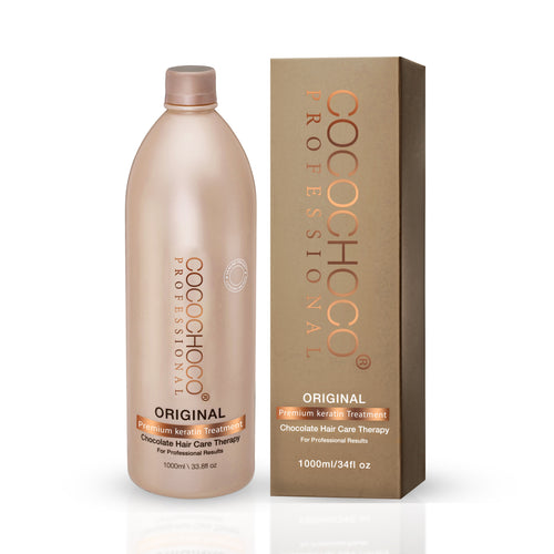 Cocochoco Keratine Original 1000 ml salonformaat voor dik en krullend haar
