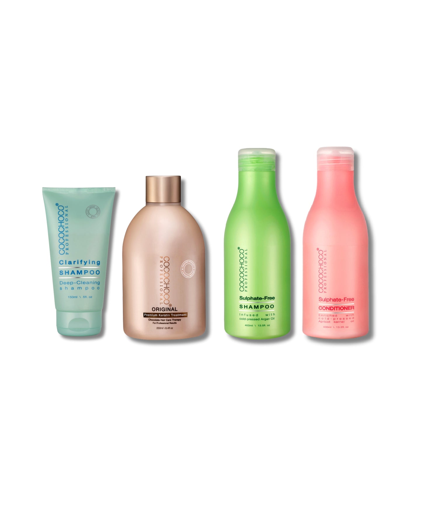 Original brazilian keratin 250ml + Clarifying Shampoo 150ml + After care Kit 400ml