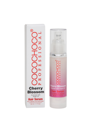 Cocochoco Cherry Blossom Hair Serum 50ml – Anti-pluis haarserum met argan- & avocado-olie