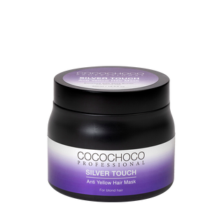 Cocochoco Silver Touch Anti-Yellow Mask 500ml – Anti-geel haarmasker voor koele zilverglans