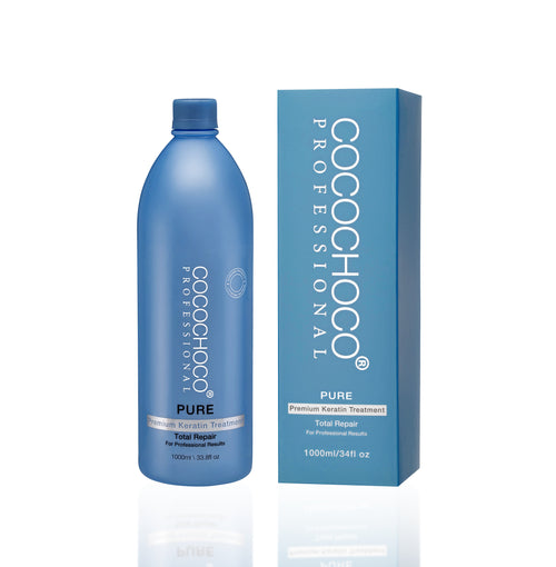 Cocochoco Keratine Pure 1000 ml salonformaat voor fijn en blond haar