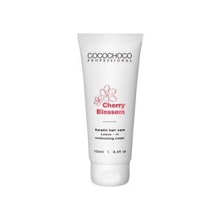 Cocochoco Cherry Blossom Moisturizing Cream 100ml – Leave-In Hair Cream for Dry Hair