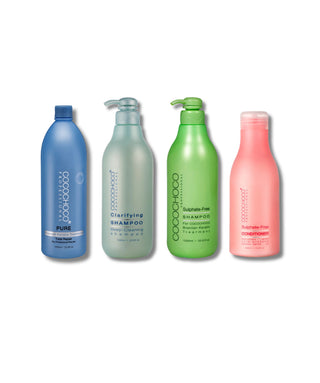 Cocochoco Pure Keratin Salon Set 1000ml – Salonset milde keratine behandeling met voorbereiding & nazorg
